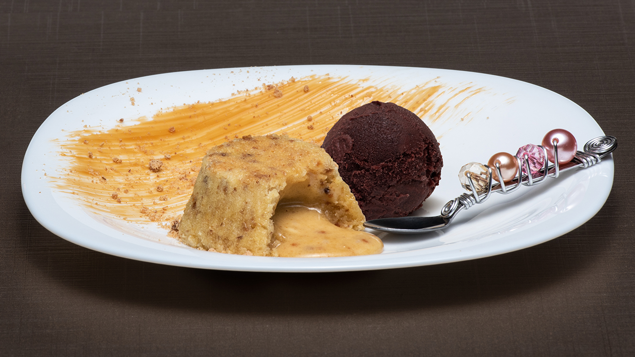 Imagem da receita de Petit Gateau de Paçoca