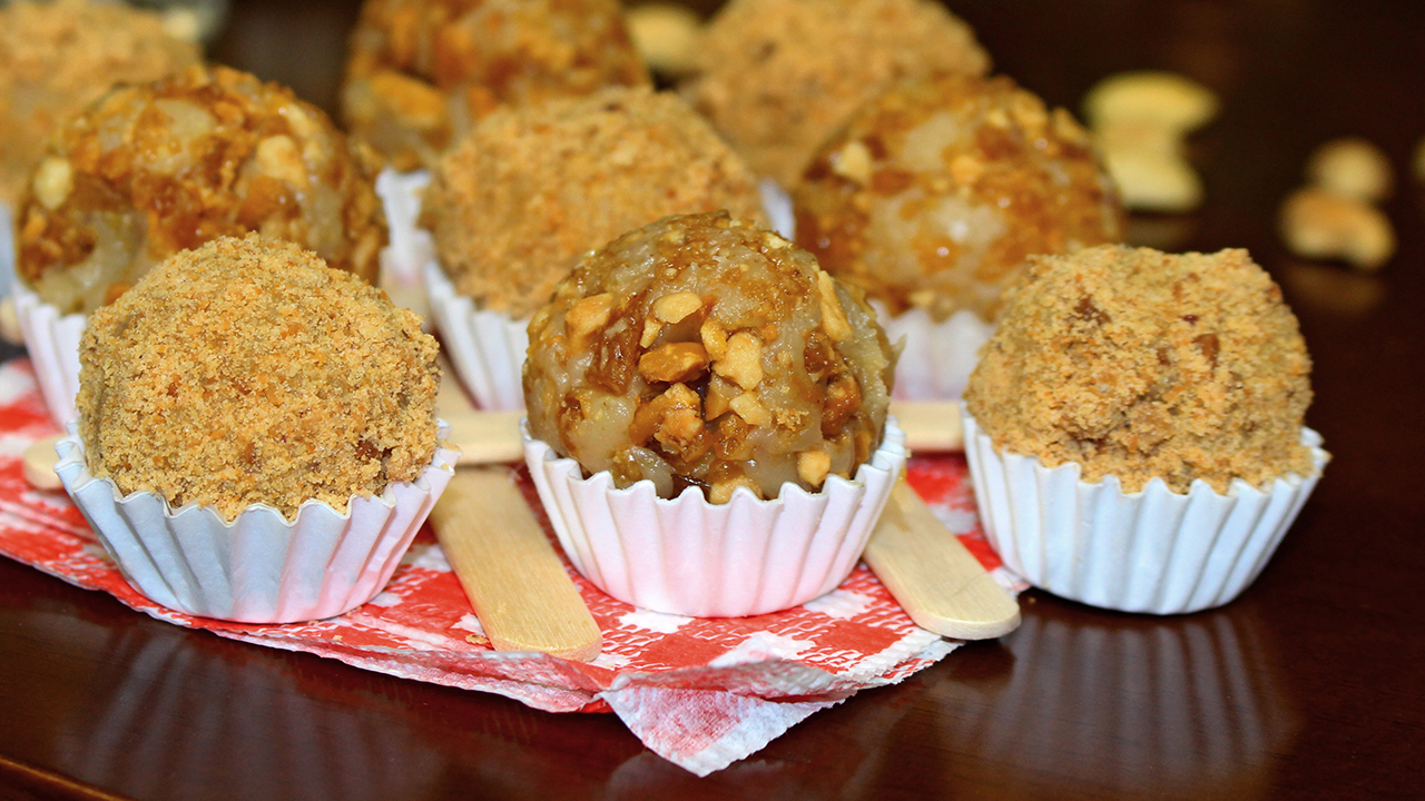 Imagem da receita de Mix de Brigadeiros de Paçoca e Crocante